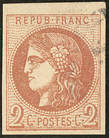 No 40IIa. - TB - 1870 Ausgabe Bordeaux