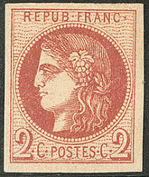 * No 40IIc, Rouge Brique, Très Frais. - TB - 1870 Ausgabe Bordeaux