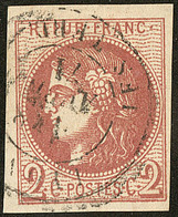 No 40IIc, Obl Cad. - TB - 1870 Ausgabe Bordeaux