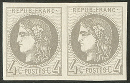 * No 41II, Paire, Très Frais. - TB - 1870 Ausgabe Bordeaux