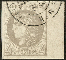 No 41II, Bdf, Obl Cad, Superbe - 1870 Bordeaux Printing