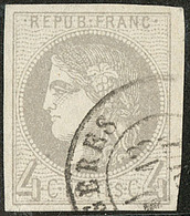 No 41II, Obl Cad Type 17. - TB - 1870 Bordeaux Printing