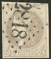 No 41IIc, Obl Gc 2818. - TB - 1870 Ausgabe Bordeaux