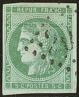 No 42IIh, Pos. 1, Obl Gc. - TB - 1870 Bordeaux Printing