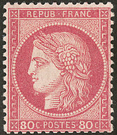 * No 57, Rose, Très Frais. - TB - 1871-1875 Ceres