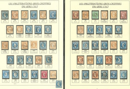 GERS. Collection De 57 Bureaux Dont Gc 755, 1480, 4553, 6046, Etc. - TB - Otros & Sin Clasificación