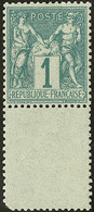 ** No 61, Vert, Bdf, Très Frais Et Bien Centré. - TB - 1876-1878 Sage (Type I)