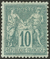 * No 76, Fortes Charnières Sinon TB - 1876-1878 Sage (Type I)