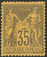 * No 93, Qqs Dents Recreusées Mais Très Frais Et TB - 1876-1878 Sage (Type I)