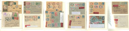 LETTRE Collection. Aérogrammes 1910-1938, 32 Enveloppes Affts, Obl Et Destinations Diverses Dont 1er Vol, Tour Du Monde, - 1927-1959 Mint/hinged