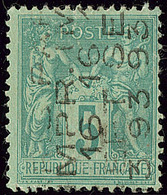 Surcharge 5 Lignes. No 15, 16 SEPT, Défauts. - TB - 1893-1947