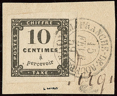 Lithographié. No 1, Un Voisin, Obl Cad Villefranche Fév 59, Sur Petit Fragment, Jolie Pièce. - TB - Other & Unclassified