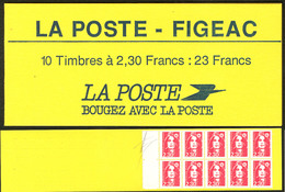 ** Poste De Figeac. No 2614CP1, Carnet De 10t. - TB - Other & Unclassified