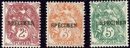 ** SPECIMEN. Nos 63 à 65. - TB - Instructional Courses