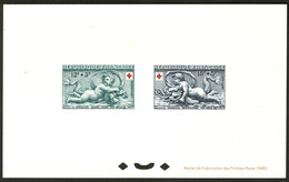 (*) Epreuve Collective. Nos 937 + 938. - TB - Luxury Proofs