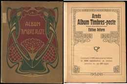 Album "Monde", éd. Schweneberger, Vers 1905, Broché Et Contenant Qqs Timbres, Tous états - Other & Unclassified