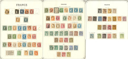 1849-1900, Nuances Et Obl Diverses, Tous états - Collections