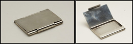 Etui "Tiffany & Co" En Argent, Rectangulaire, Poinçons, 1 Comp., 50x35x3mm. - TB - Cajas Para Sellos