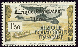 * Poste Aérienne. France-Libre. No 14. - TB - Other & Unclassified