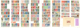 ** Collection. 1936-1958 (Poste, PA, Taxe), Valeurs Et Séries Moyennes Dont Qqs France-Libre. - TB - Other & Unclassified