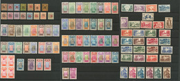 ** Collection. 1912-1944 (Poste, PA, Taxe, BF), Complète Dont Qqs Ex *. - TB - Other & Unclassified