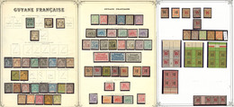 * Collection. 1887-1947 (Poste, PA, Taxe, BF), Valeurs Moyennes Et Séries Complètes, + Nombreux Doubles Constituant Une  - Other & Unclassified