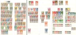 ** Collection. 1914-1954 (Poste, PA, Taxe), Valeurs Moyennes Et Séries Complètes. - TB - Other & Unclassified