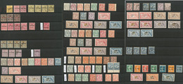 * Collection. 1885-1943 (Poste, PA, BF), Valeurs Et Séries Moyennes Dont Qqs Doubles Et Obl. - TB - Other & Unclassified
