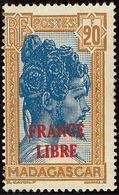 * France-Libre. No 255A, Gomme Altérée Sinon TB - Other & Unclassified