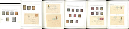 * Collection. 1889-1912 (Poste), Valeurs Moyennes Et Séries Complètes, Des Ex Obl, + Plusieurs Dizaines De Plis Entre 18 - Other & Unclassified