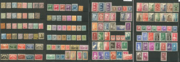 * Collection. 1885-1956 (Poste, PA, Préos, Taxe), Valeurs Et Séries Moyennes, Des Ex ** Et (*). - TB - Other & Unclassified