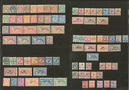 * Collection. 1902-1930 (Poste)), Valeurs Moyennes Et Séries Complètes, Qqs Ex **. - TB - Other & Unclassified