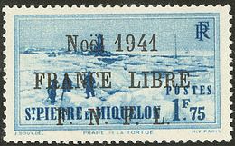 ** France-Libre. Surcharge Noire. No 225B, Très Frais. - TB. - R - Other & Unclassified