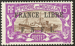 ** France-Libre. No 236, Pos. 15, Très Frais. - TB. - R - Autres & Non Classés