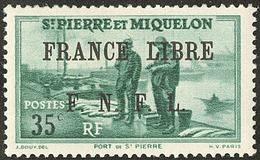 ** France-Libre. No 254, Pos. 4, Très Frais. - TB. - R - Other & Unclassified