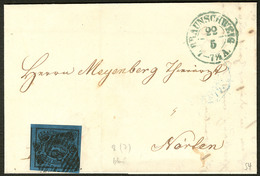 LETTRE Brunswick. No 8, Un Voisin, Sur Lettre Avec Cad 22/5. - TB - Brunswick