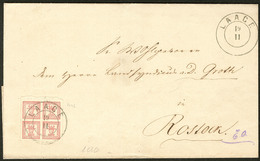 LETTRE Mecklembourg-Schwerin. No 8, Obl Cad Laage 19/11 Sur Lettre, Jolie Pièce. - TB - Mecklenburg-Schwerin