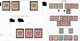 * Sungei Ujong. Collection 1881-1895 (Poste), Bonnes Et Moyennes Valeurs Entre Les N°2 Et 16, Des Ex (*). - TB Ou B - Johore