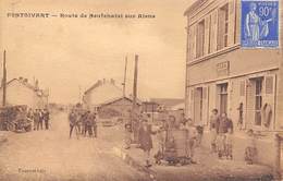 Pontgivart      02     Route De Neuchâtel Sur Aisne . Tabac Buvette Sellier    (voir Scan) - Sonstige & Ohne Zuordnung