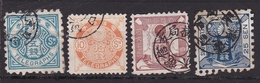 Japon Timbre Télégraphe N° 5-6-7-8 ° - Timbres Télégraphe