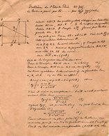 VP12.942 - MILITARIA - LE MANS 1917 - Mr MEMINI Du Génie Militaire - Problème - Le Boche A Passé Par Là...... - Documentos