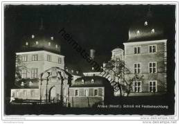 Ahaus - Schloss Mit Festbeleuchtung - Fotokarte - Ahaus