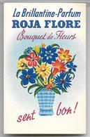 Ancienne Carte Parfumée BOUQUET FLEURS De Roja Flore - Ohne Zuordnung