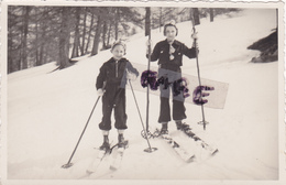 CARTE PHOTO,SUISSE,SCHWEIZ,SVIZZERA,SWITZERLAND,HELVETIA,SWISS,BERNE,SWEISIMMEN,SKI,HAUT SIMMENTAL GESSENAY,RARE - Gessenay