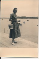 Photo Amateur -35 DINARD Mademoiselle Worth Belle Femme Août 1955 - No CPA - Dinard