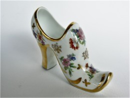 CHAUSSURE MINIATURE DE COLLECTION (23) PORCELAINE DE LIMOGES - Sonstige & Ohne Zuordnung