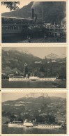 Lot De 3 Photos Amateur - 74 LAC D'ANNECY Août 1949 - No CPA - Annecy