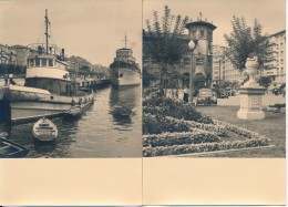 Lot De 2 Photos Amateur - ESPAGNE Port Santander  Août 1952 - No CPA - Sonstige & Ohne Zuordnung