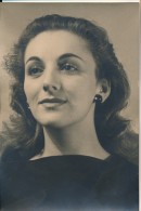 Photo De Studio De L'actrice Rolande SEGUR Décembre 1952 - No CPA - Artisti
