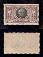 REGNO D'ITALIA - 1923 - 5 Lire Manzoni (156) - Gomma Integra - Molto Ben Centrato - Dentellatura Appena Carente In Basso - Other & Unclassified
